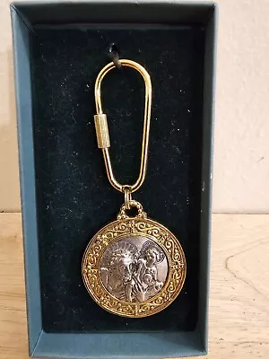 The Vatican Library Vintage Key Chain St. Christopher In Original Box  • $17.99