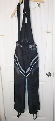 $80 • Buy Men's Arctiva Black Insulated Snowmobile Bibs  Size Small