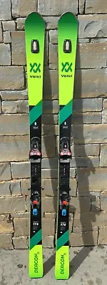 2020 Volkl Deacon 76 Pro (Master) W/Marker Piston Plate & XComp 12 Bindings -176 • $475