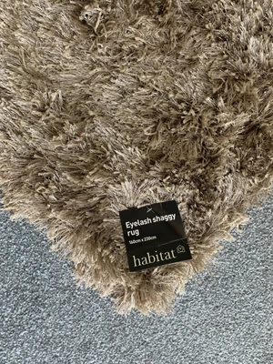 £44 • Buy Habitat Luxury Plain Shaggy Rug - 160x230cm - Gold