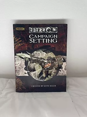 Eberron: Campaign Setting - 3.5e Sourcebook • $20