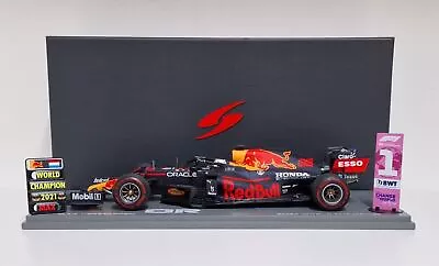 Max Verstappen 2021 World Champion Winner Abu Dhabi GP 2021 In 1:18 Scale By Spa • $218.05