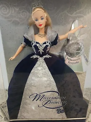 SPECIAL EDITION Mattel 2000 Millennium Princess Barbie Doll (NEW Unopened Box) • $22.99