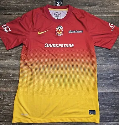 Nike Monarcas Morelia 13/14 Home Jersey Yellow/Red Size Medium Rare • $125