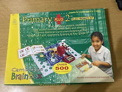 Cambridge Brainbox Primary Plus 2 Electronics Kit — Boxed With Manual • £12.50