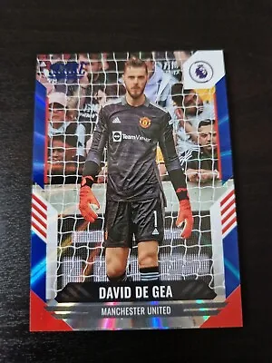 David De Gea 2021-22 Panini Score Soccer Card /49 Blue Lasers Manchester United • £8