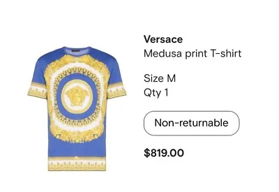 Versace T-shirt • $600