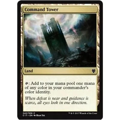 COMMAND TOWER Commander 2017 MTG NM Land - Com • $1