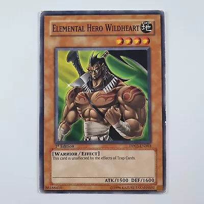 £1.42 • Buy Elemental Hero Wildheart DP03-EN003 Rare 1st Edition Lightly Played
