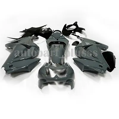Nardo Gray ABS Fairing Kit For Kawasaki Ninja 250R 2008-2012 Injection Bodywork • $339