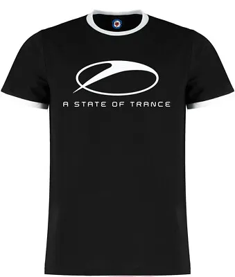 Armin Van Buuren A State Of Trance Quality Ringer T-Shirt - 5 Colours • £16.99