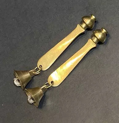 Lot Of 2 Vtg Rotary Phone Dialers Telephone Brass Bells India Victorian Style • $24.95