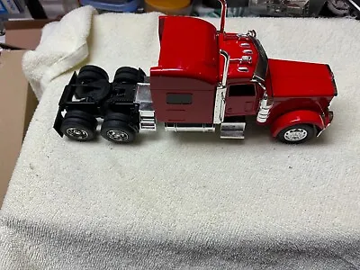 1/32 New Ray Plastic Red  Pete  389 Semi Tractor No Packaging # A 232 • $28