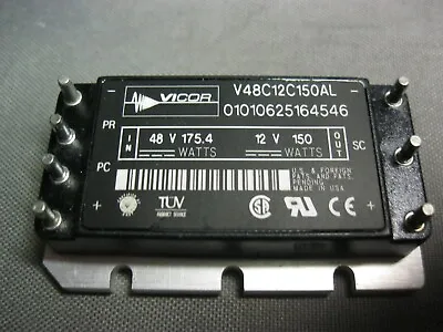 Vicor V48C  DC/DC Converters   48VDC - 3.3 12 24VDC  Selection  (3 PCS) • $25