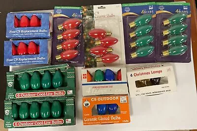 Vintage Christmas Light Bulbs Lot • $12.99