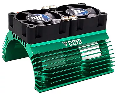 NHX RC V2 Heatsink WTwin High Speed Tornado 28000RPM Cooling Fan 1/8 Motor Green • $19.95