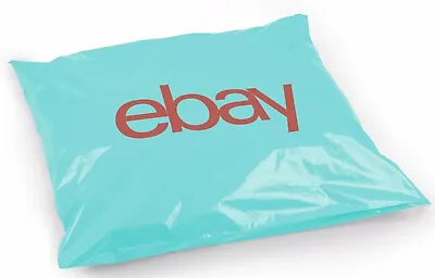 50 X EBay Branded Packaging Self Seal Plastic Mailer Postage Bags 250mm X 345mm  • £9.99