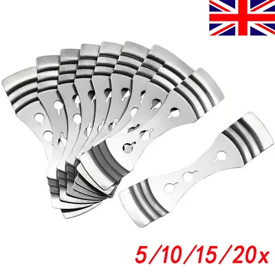 £2.42 • Buy 5-20x Metal Centering Wick Holders Metal Candle Making Supples Soy Wax Clamp Kit