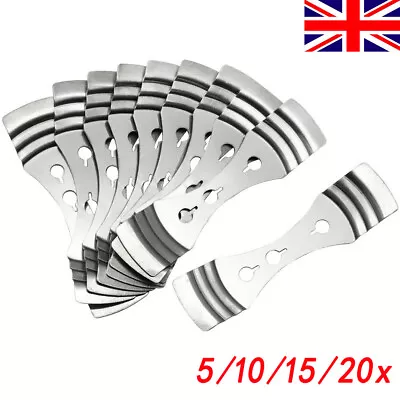 5-20x Metal Centering Wick Holders Metal Candle Making Supples Soy Wax Clamp Kit • £3.12