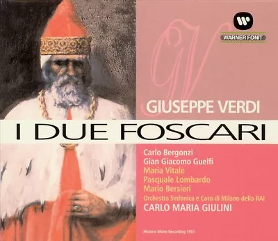 Carlo Maria Giulini Verdi: I Due Foscari New Cd • $44.96