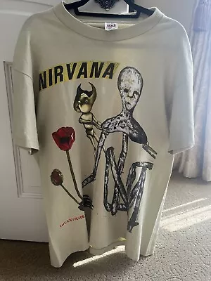 Vintage Original Nirvana 1993 Incesticide Tee Size L • $650