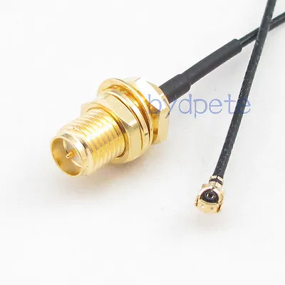 RP-SMA Female Male Pin To U.FL IPEX IPX Cable For Router Antenna WiFi Any Length • $1.80