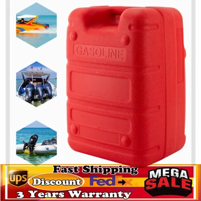 Marine 6 Gallon Plastic Outboard Gas Tank External Boat Fuel Tank 24L Universal) • $57