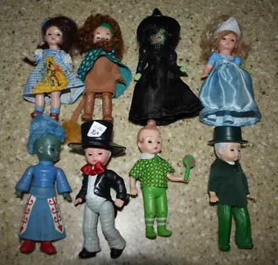 8 Madame Alexander Dolls Dorothy Wizard Lion Mad Hatter Munchkin Guard Witch • $20