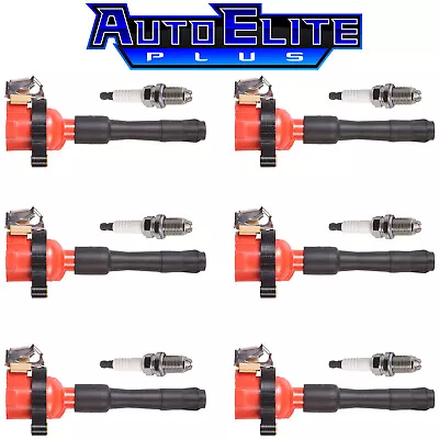 UF354 6 Ignition Coil + 6 Spark Plug For BMW E46 E39 X5 E36 325 330 328 525 740 • $105.72