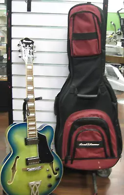 WOW!! IBANEZ 6String Electric Guitar(AF75-JBB 5B-04)  Jet Blue Burst 395  W/Case • $199.99