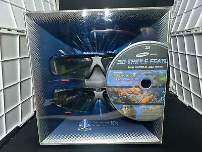 3D Starter Kit - Samsung - 2 X Glasses And 3D Triple Feature - Free Post - Used • $38