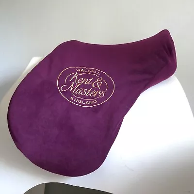 £0.99 • Buy Burgundy Fleece Kent & Masters Saddle Cover