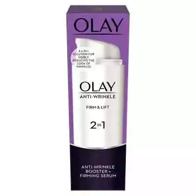 Olay Anti-Wrinkle Firm And Lift 2 In1 Booster And Firming Serum 50 Ml • £9.99