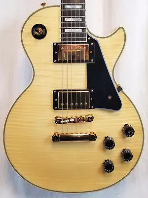 Epiphone Limited Edition Les Paul Custom 100th Anniversary Outfit Natural OHSC • $899.99