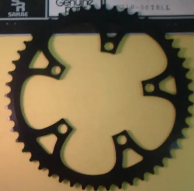 SR Japan 307 50Tx110BCD Road/MTB Black Chainring-  NEW/NOS- 5/6/7/8/9-Spd-NIB  • $38.49