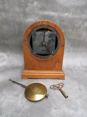 A Working Arch Top Clock Case With A Good Quality Salisbury Movement *serviced* • £6.50