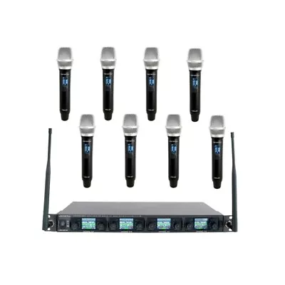 VOCOPRO UDX-OCTO/HT 8 Digital PLL Wireless Rackmount Microphone System • $1099.99