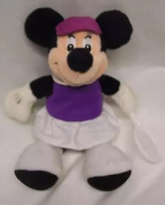 Walt Disney MINNIE MOUSE AS TENNIS PLAYER 9  Plush STUFFED ANIMAL NEW • $16.50