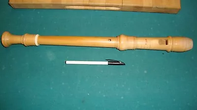 Moeck Nice Vintage Wooden Recorder Flute 18  3/4 Long • $90