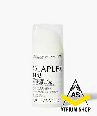 Olaplex No 8 BOND INTENSE MOISTURE MASK Hair Treatment - 100mL • $45.72