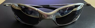 Oakley JULIET X-Metal Plasma Finish Glasses With Oakley Black Iridium Lenses • $449.99