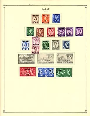 Kenr2: Qatar  From 27 Vol Scott International Collection • $2.59