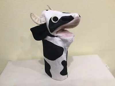 $28.99 • Buy Vtg. Baby Einstein/kids Ii Cow Puppet, Moveable Mouth, 30890