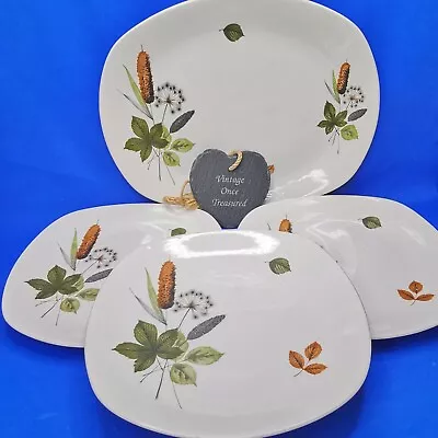 Midwinter RIVERSIDE * Large Platter + 3 X Serving Plates * AF - Underside Chips • £9.91