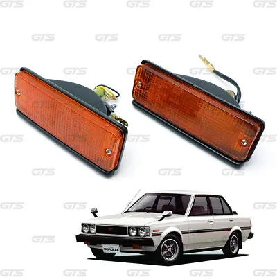 Front Bumper Lamp Light RH LH Fits Toyota Corolla KE70 TE71 DX GL 1979 1987 • $107.61