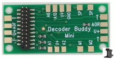 NixTrainz ~ New Decoder Buddy Mini ~ 21 Pin Board ~ With 2.2K Resistors ~ NTZ8 • $10.47