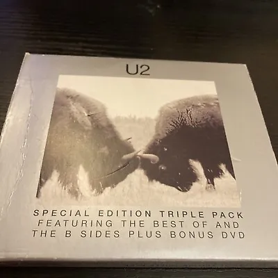 U2: Best Of 1990-2000.Special Edt. New&Sealed Triple Pack ( See Description)CD • £12.44