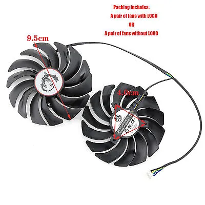 Cooling Fan For GTX1080ti 1080 1070ti 1070 1060 GAMING/RX580 570 RX480 470 • $17.65