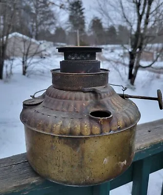 VTG PERFECTION KEROSENE OIL STOVE HEATER BURNER FUEL TANK #500 W WICK For Parts • $60