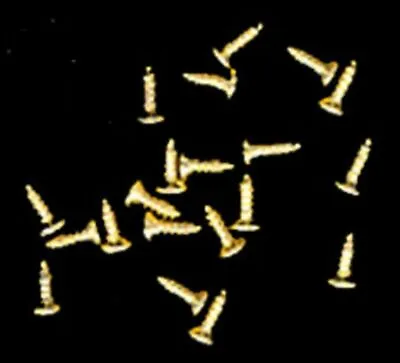 Dollhouse Miniature Brass Screws By Houseworks • $3.99